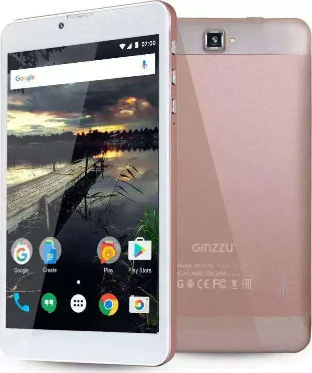 Планшет GINZZU GT-7115 Rose Gold
