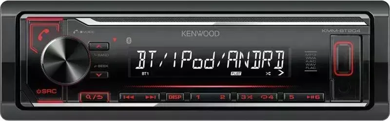 Автомагнитола KENWOOD KMM-BT204