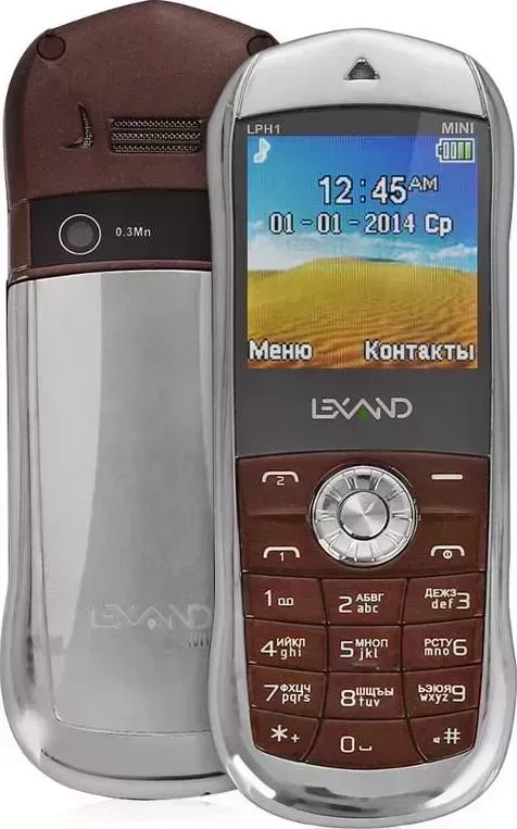 Смартфон LEXAND MINI LPH1 (коричневый)