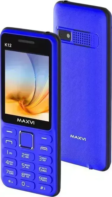 Мобильный телефон MAXVI K12 BLUE/BLACK