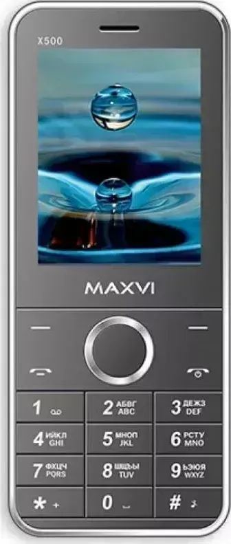 Смартфон MAXVI X500 SILVER