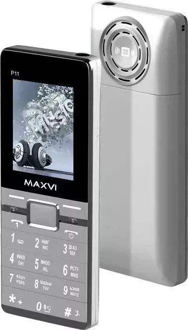 Мобильный телефон MAXVI P11 SILVER