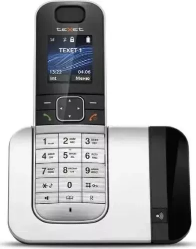 Радиотелефон TeXet TX-D7605A черный/серебристый