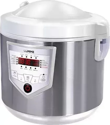 Мультиварка LUMME LU-1436 белый/сталь