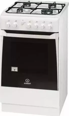 Плита газовая INDESIT KNJ1G217(W)