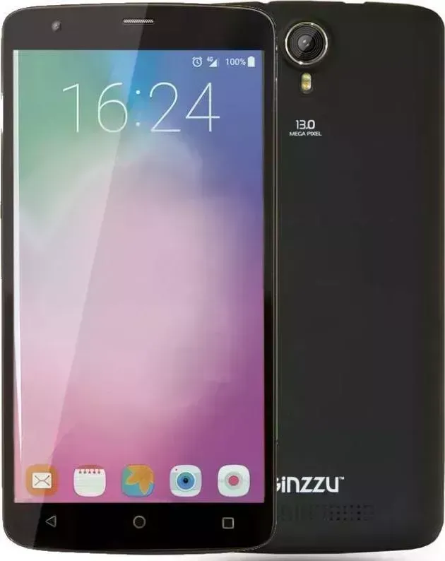 Смартфон GINZZU ST6120 черный