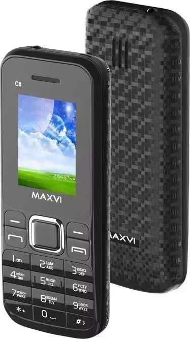 Смартфон MAXVI C8 BLACK