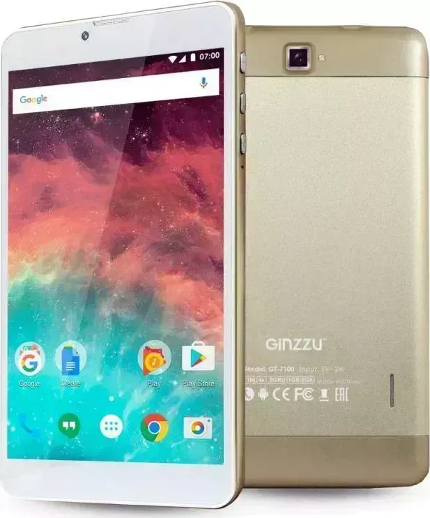 Планшет GINZZU GT-7100 Gold