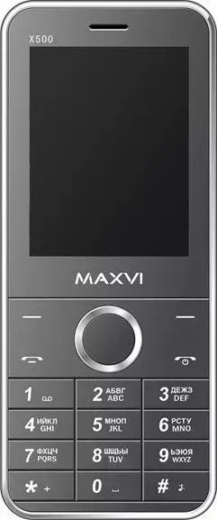 Смартфон MAXVI X500 BLACK