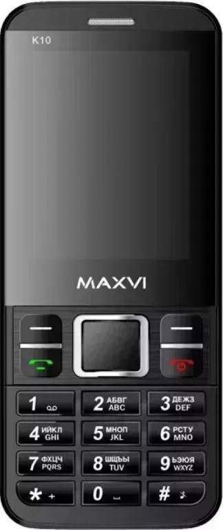 Смартфон MAXVI K10 BLACK
