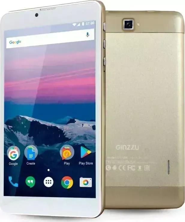 Планшет GINZZU GT-7205 Gold