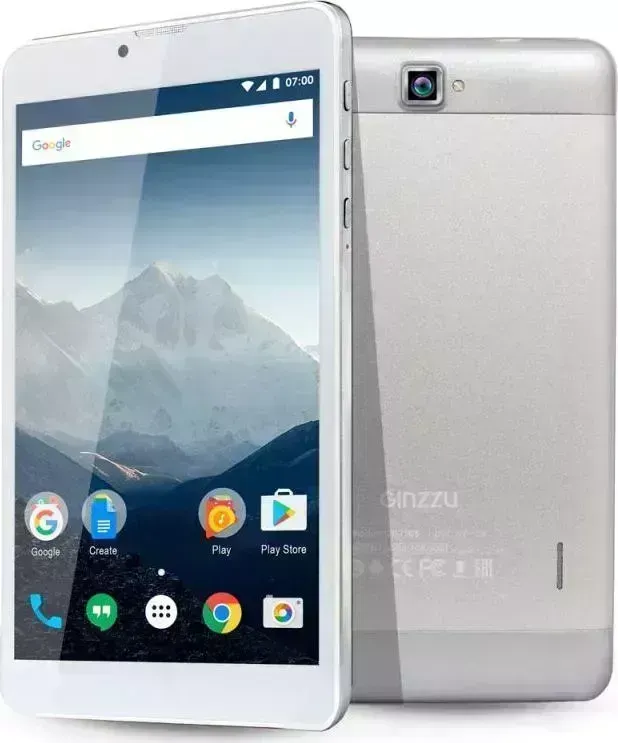 Планшет GINZZU GT-7205 Silver