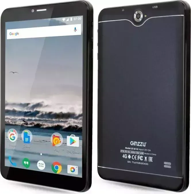 Планшет GINZZU GT-8110 Black