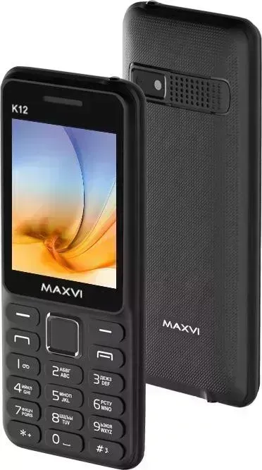 Мобильный телефон MAXVI K12 BLACK