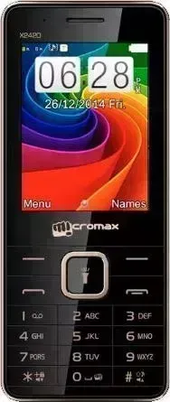 Смартфон MICROMAX X2420 Black Champagne