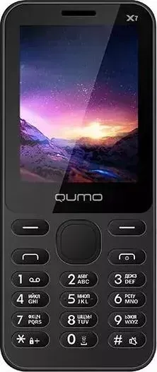Мобильный телефон QUMO X7 черный
