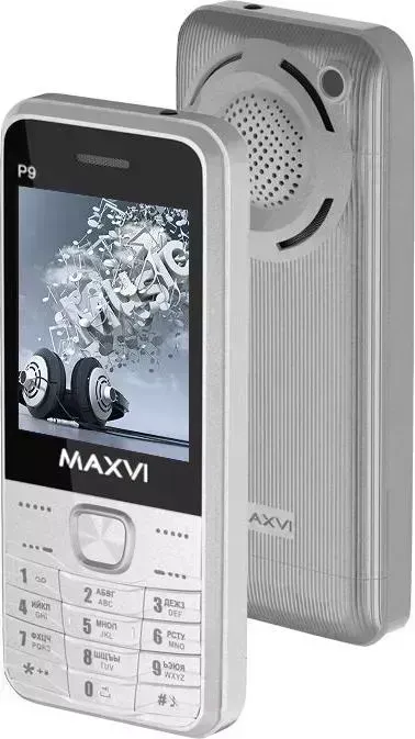 Мобильный телефон MAXVI P9 SILVER