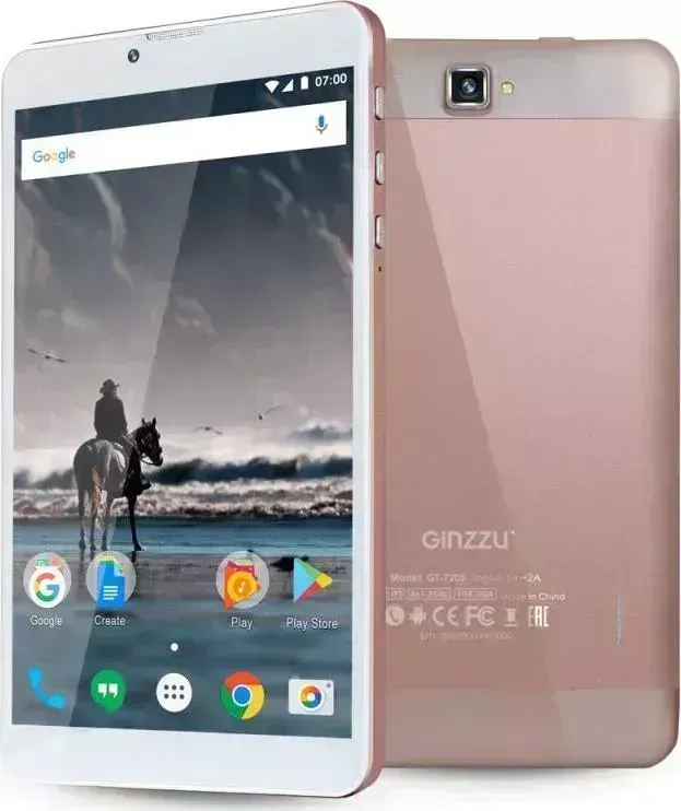 Планшет GINZZU GT-7205 Rose gold