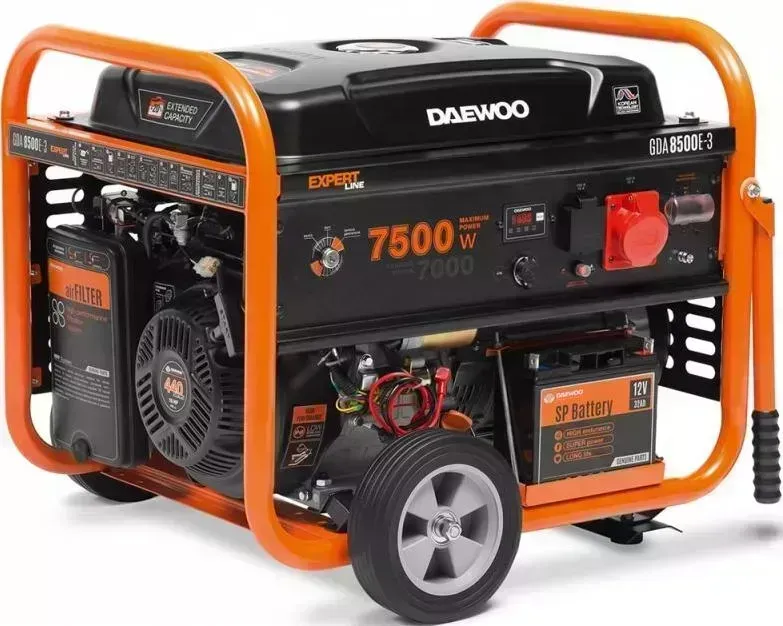 Генератор Daewoo Power Products Электрогенератор GDA 8500E-3