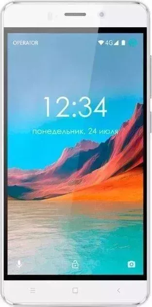 Смартфон GINZZU S5220 белый