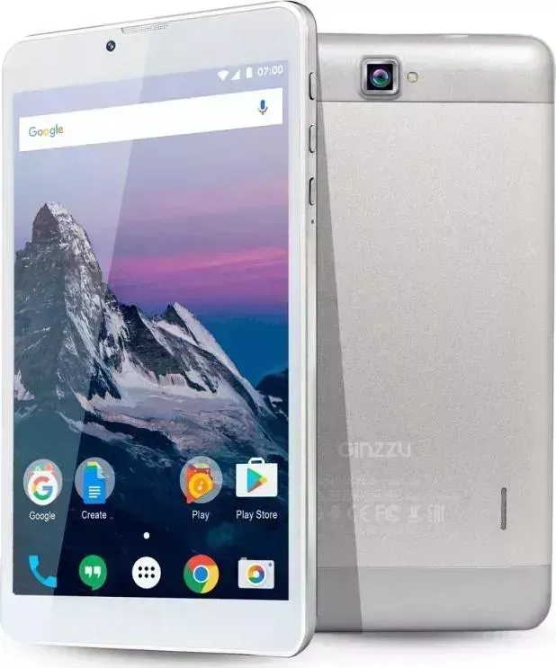 Планшет GINZZU GT-7210 Silver