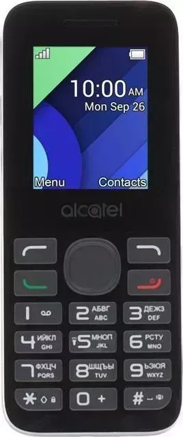 Смартфон ALCATEL OT 1054D CHARCOAL GREY