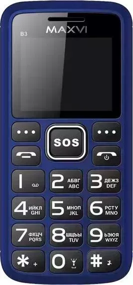 Смартфон MAXVI B3 BLUE