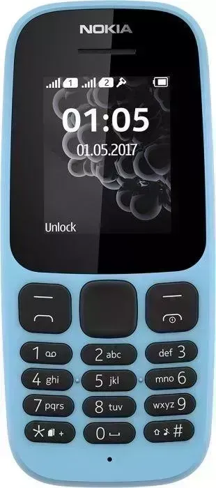 Смартфон NOKIA 105 cyan (TA-1010)