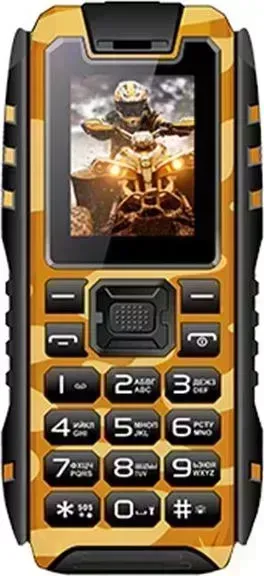 Смартфон VERTEX K202 хаки/коричневый