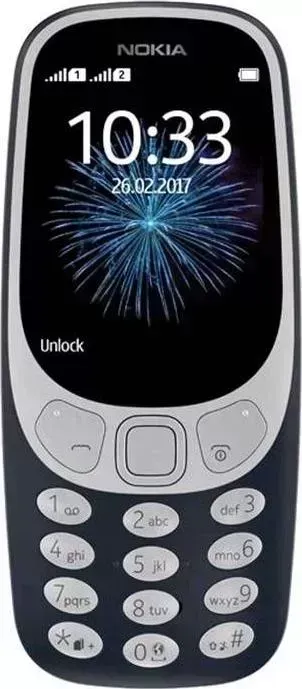 Мобильный телефон NOKIA 3310 DS dark blue (TA-1030)