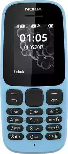 Мобильный телефон NOKIA 105 DS blue (TA-1034)