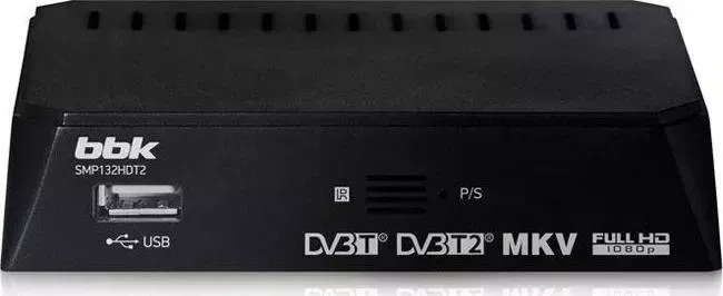 Ресивер цифровой BBK SMP132HDT2 темно-серый