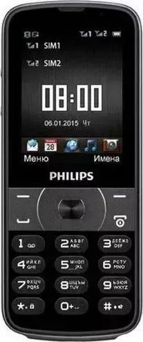 Мобильный телефон PHILIPS Xenium E560 Black