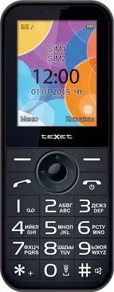 Смартфон TeXet TM-B330 антрацит