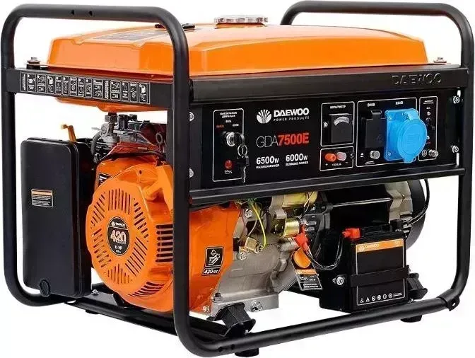 Генератор Daewoo Power Products Электрогенератор GDA 7500E