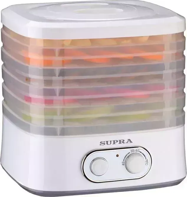 Сушилка для овощей и фруктов SUPRA продуктов DFS-524