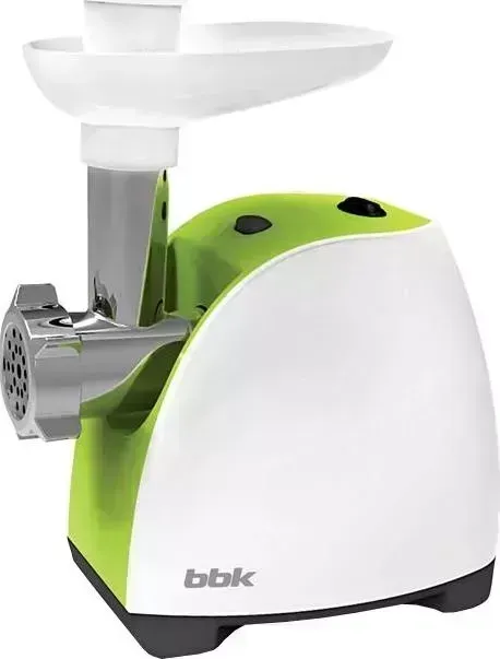 Мясорубка BBK MG1601 белый/светло-зеленый