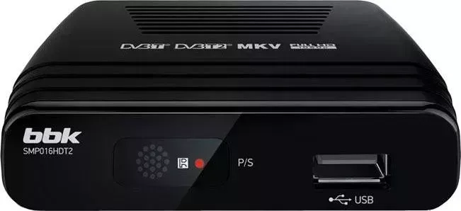 Ресивер цифровой BBK SMP016HDT2 черный