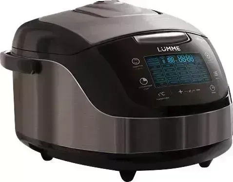 Мультиварка LUMME LU-1445 черный/сталь