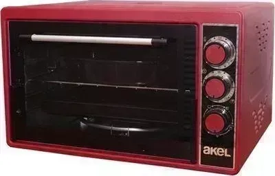 Мини-печь AKEL AF-381 красный