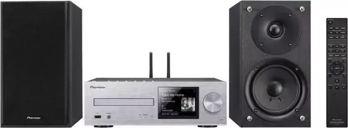 Музыкальный центр PIONEER X-HM76-S серебристый