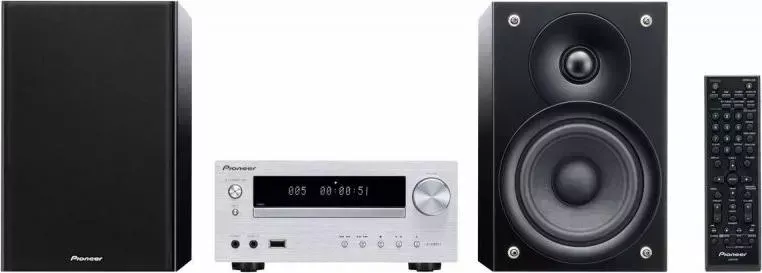 Музыкальный центр PIONEER X-HM51-S серебристый