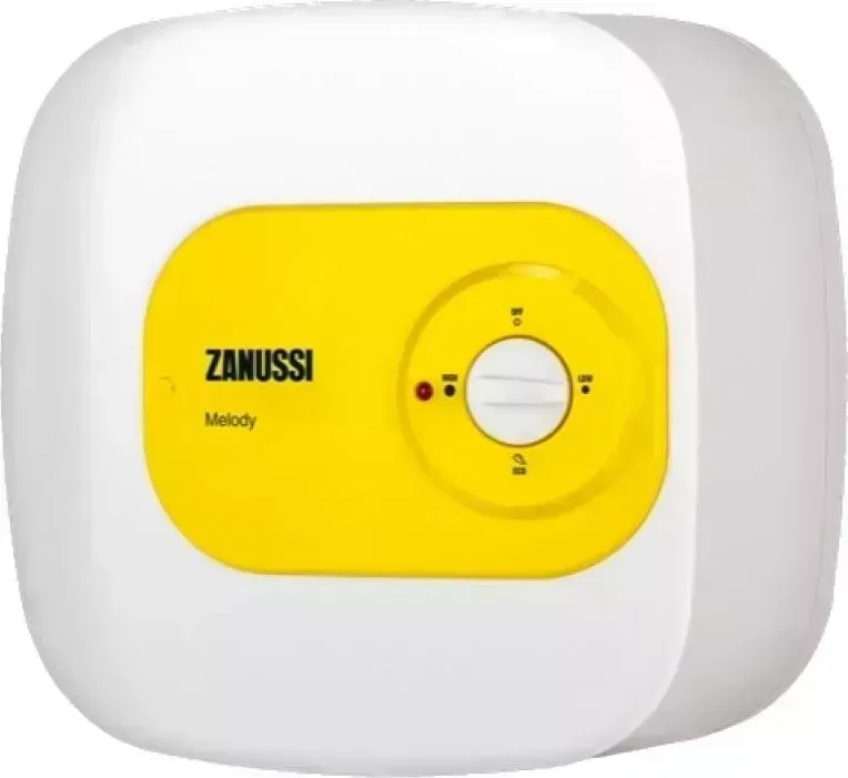 Водонагреватель ZANUSSI ZWH/S 10 Melody O (над мойкой) Желтый