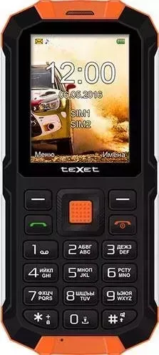 Смартфон TeXet TM-501R черный-оранжевый
