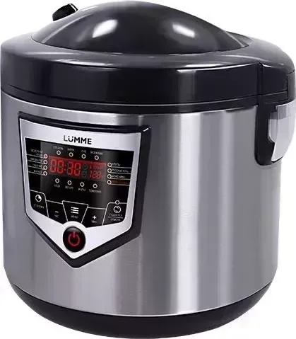 Мультиварка LUMME LU-1444 черный/сталь