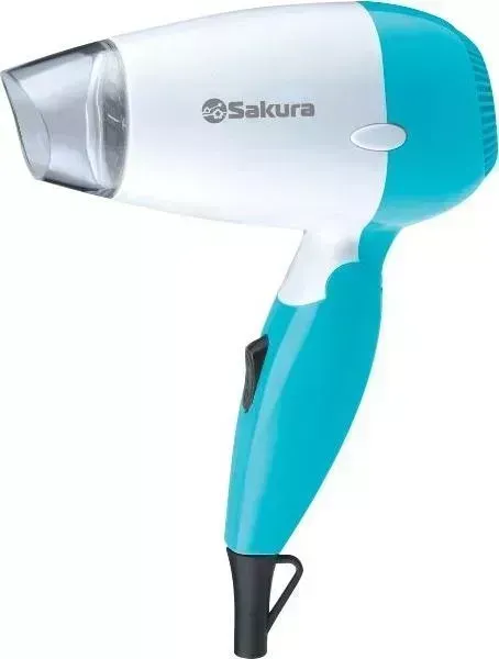 Фен SAKURA SA-4019BL белый/голубой