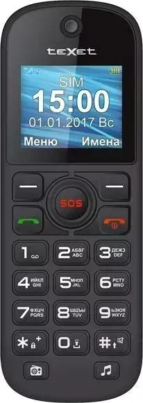 Смартфон TeXet TM-B320 черный