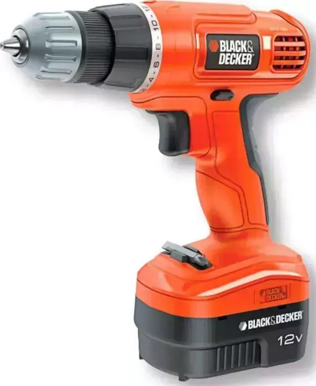 Дрель аккумуляторная BLACK&DECKER Black+Decker EPC12CABK-XK