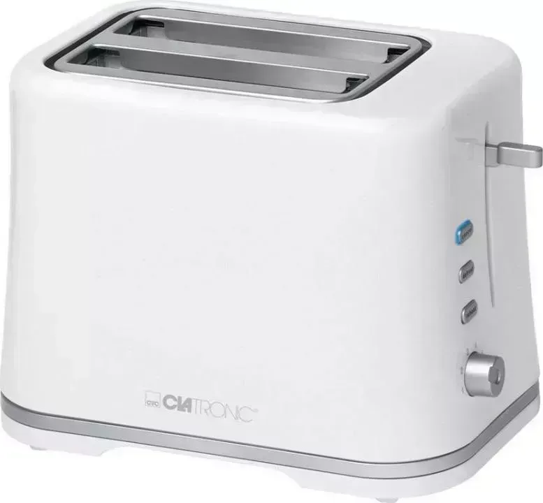 Тостер Clatronic TA 3554 weiss-silber