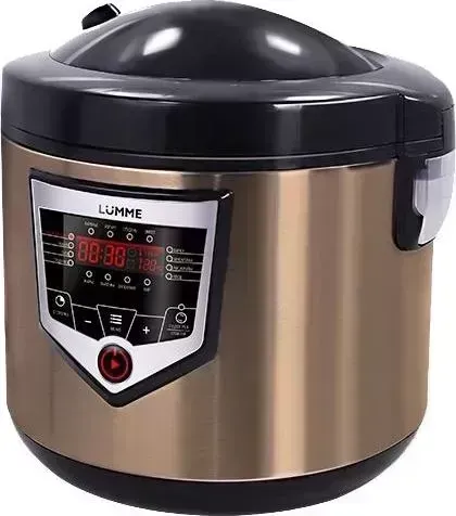 Мультиварка LUMME LU-1446 CHEF PRO черный/золото
